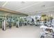 Fitness center with modern equipment and city views at 111 S Pineapple Ave # 1102, Sarasota, FL 34236