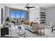 Modern living room with city views and stylish decor at 111 S Pineapple Ave # 1102, Sarasota, FL 34236