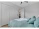 Bedroom with a view of the kitchen and access to a hallway at 15808 42Nd E Gln, Parrish, FL 34219