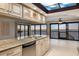 Kitchen with water views and granite counters at 1600 W Marion Ave # 213, Punta Gorda, FL 33950