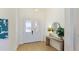Bright entryway with double doors and wood floors at 16511 Cornwall Ln, Bradenton, FL 34202
