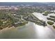Wide aerial view of waterfront community near city at 1704 Pelican Cove Rd # T138, Sarasota, FL 34231