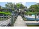Private boat dock with kayak storage and parking at 1704 Pelican Cove Rd # T138, Sarasota, FL 34231