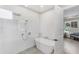 Spa-like bathroom with soaking tub and walk-in shower at 1739 Shelburne Ln, Sarasota, FL 34231