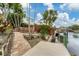 Waterfront property with private dock and walkway at 1739 Shelburne Ln, Sarasota, FL 34231