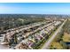 High-angle view showcasing a home's location in a community at 1743 Pinyon Pine Dr, Sarasota, FL 34240