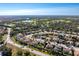 Wide aerial view showing a home's location in a neighborhood at 1743 Pinyon Pine Dr, Sarasota, FL 34240