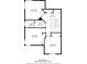 First floor plan with 3 bedrooms and 2 bathrooms at 1743 Pinyon Pine Dr, Sarasota, FL 34240