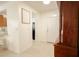 Inviting foyer with neutral tones and tile flooring, showcasing a clean and welcoming space at 1877 Dragonfly Ave, North Port, FL 34288