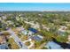 Aerial view of a house and neighborhood, near waterway at 2961 Homasassa Rd, Sarasota, FL 34239
