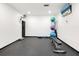 Fitness room with exercise balls and weight bench at 4822 Ocean Blvd # 8B, Sarasota, FL 34242