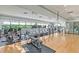 Well-equipped fitness center with various cardio and strength training machines at 565 Sanctuary Dr # A203, Longboat Key, FL 34228