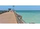 Scenic pier extending over tranquil ocean waters at 639 Cornwell On The Gulf, Venice, FL 34285