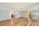 Spacious living room with hardwood floors at 640 Venice Ln, Sarasota, FL 34242