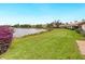 Community with lakefront views and lush landscaping at 7323 Oak Moss Dr # 42, Sarasota, FL 34241