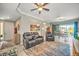 Open living space with comfortable seating and water view at 1323 Mediterranean Dr # 111, Punta Gorda, FL 33950
