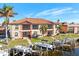 Two-story building with boat docks and canal views at 1323 Mediterranean Dr # 111, Punta Gorda, FL 33950