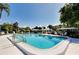 Inviting community pool with ample deck space at 1348 Westport Ln # 1405, Sarasota, FL 34232