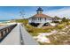 Gasparilla Island Lighthouse with boardwalk, offering scenic beach views at 15312 Spanish Point Dr, Port Charlotte, FL 33981