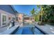 Stunning pool with a spa and beautiful landscaping at 1714 Irving St, Sarasota, FL 34236