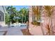 Inviting pool with stone patio and lush landscaping at 1714 Irving St, Sarasota, FL 34236