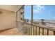 Balcony with ocean views and building views at 4825 Gulf Of Mexico Dr # 304, Longboat Key, FL 34228