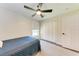 Serene bedroom with a window and plenty of closet space at 606 19Th W Ave, Palmetto, FL 34221