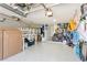 Garage with kayaks, bikes and ample storage at 932 Capri Isles Blvd # 216, Venice, FL 34292