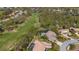Bird's eye view of a house and golf course at 1965 White Feather Ln, Nokomis, FL 34275