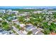 Aerial view showcasing home's location and neighborhood at 2139 Hawthorne St, Sarasota, FL 34239