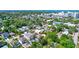 Aerial view showing home's location and surrounding area at 2139 Hawthorne St, Sarasota, FL 34239
