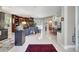 Bright and spacious living room with built-in shelving at 2139 Hawthorne St, Sarasota, FL 34239