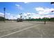 Well-maintained tennis courts with ample lighting at 322 Siena Vista Pl, Sun City Center, FL 33573