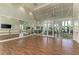 Bright fitness center with yoga studio and modern equipment at 4779 Pastel Ct, Sarasota, FL 34240