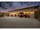 Spacious three-car garage with lift and ample storage at 4817 Ocean Blvd, Sarasota, FL 34242