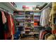Large walk-in closet with ample shelving and hanging space at 1035 Bradberry Dr, Nokomis, FL 34275