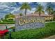 Calusa Park community entrance sign at 1035 Bradberry Dr, Nokomis, FL 34275