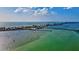 Aerial view of waterfront homes and boats at 1524 2Nd E Ave, Bradenton, FL 34208