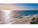Aerial view of beach with ocean waves at 1524 2Nd E Ave, Bradenton, FL 34208