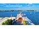 Aerial view of waterfront restaurant and marina at 1524 2Nd E Ave, Bradenton, FL 34208