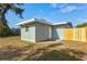 Private backyard with shed and wooden fence at 1524 2Nd E Ave, Bradenton, FL 34208
