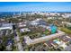 Wider aerial view showing condo location and city landscape at 2155 Wood St # B17, Sarasota, FL 34237