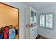 Walk-in pantry with shelving for extra storage at 3404 Falcon Pl, Bradenton, FL 34210