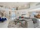 Open concept living area showcasing a high ceiling and modern design at 3408 Fair Oaks Ln, Longboat Key, FL 34228
