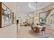 Open-concept living space with dining nook and views to the backyard at 3769 Caledonia Ln, Sarasota, FL 34240