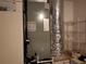 Mechanical room with HVAC unit and storage shelves at 5115 44Th St W, Bradenton, FL 34210