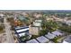 Condominium building aerial view, showing parking and location at 512 W Venice Ave # 401, Venice, FL 34285