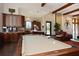 Community clubhouse with kitchen and billiard table at 5846 Cavano Dr, Sarasota, FL 34231