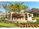 Esplanade community entrance with fountain and landscaping at 5846 Cavano Dr, Sarasota, FL 34231
