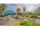 Relaxing outdoor patio with fire pits and seating at 6523 Virginia Xing, University Park, FL 34201